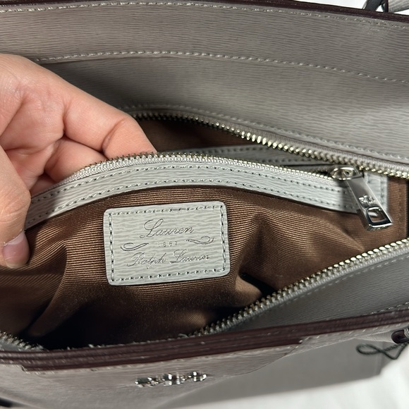 NWOT RALPH LAUREN leather purse - Picture 8 of 14